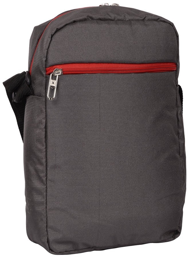 EXEL 53-230 G Multipurpose Polyester Sling/Courier Bag (23 x 8 x 29 cm; Grey) - Image 3